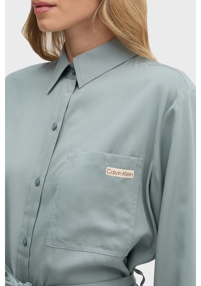 Calvin Klein Bayan Elbise J20j224819 Pc2 Açık Mavi Açık Mavi