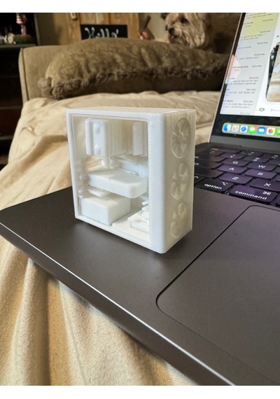 Mini Gaming Kasa 3d Yapboz, Minyatür Bilgisayar Ve Tüm Parçaları 3d Yapboz