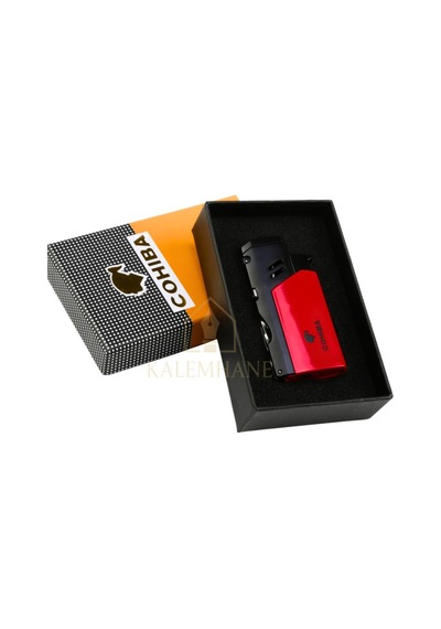 Cohiba İsme Özel Gazlı Çakmak Khnç7201 Siyah