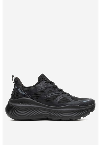 Humtto Hummto Kadın Kalın Hafif Tabanlı Sneakers & Spor Ayakkabı Mc 21406 Siyah