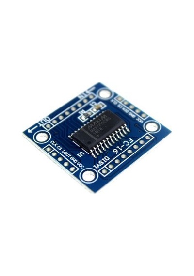 Modülelektronik-8X8 Dot Matrix Kartı - Peşpeşe Takılabilir, Max7219