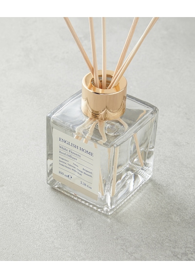 English Home Beyaz Çiçekler Çubuklu Oda Kokusu 100 Ml Beyaz Çiçek