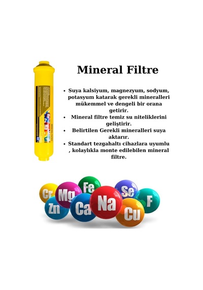 Kapalı Kasa 12 Inç Su Arıtma Cihazı Filtresi 6 Aşamalı 80 Gpd King Membranlı Inline Seti