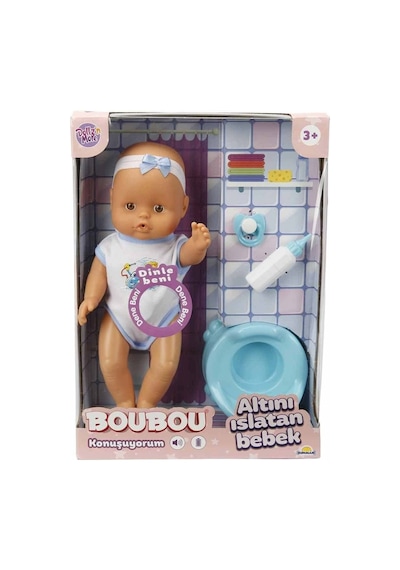 2030121 Sunman, Boubou Altını Islatan Ve Konuşan Bebek Seti 30 Cm - Izbp-890375