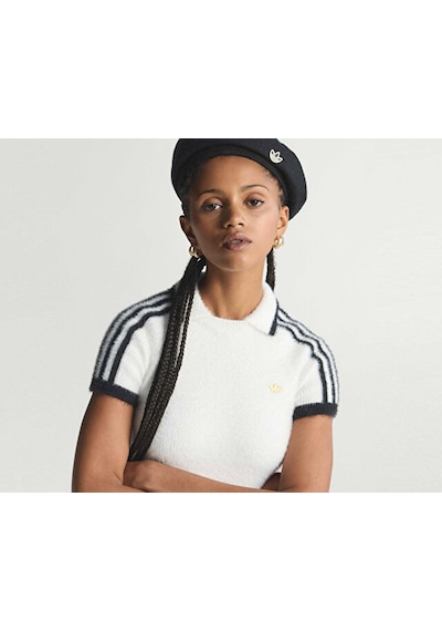 Adidas Knit Cali T Kadın Günlük Tişört Ke1301 Beyaz Beyaz