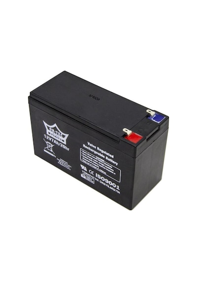 Ortec Black 12v 7ah Bakımsız Alarm Sistemi Aküsü-