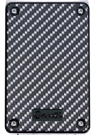 Caseti Çift Torch Pürmüz & Tek Torch Mum Alev Delicili Karbon Desenli Metal Puro Çakmağı