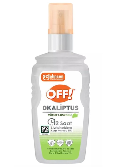 Off Sinekkovar Okaliptüs Vücut Losyonu 100 Ml