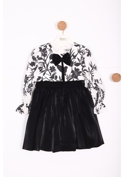 Xo Kids Kız Çocuk Ceketli Elbise 2-7 Yaş 103414 Siyah