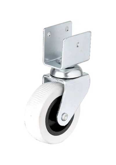 Hts 324 - 50x20 Mm Gri Kısa U Tablalı Teker 4 Adet Standart