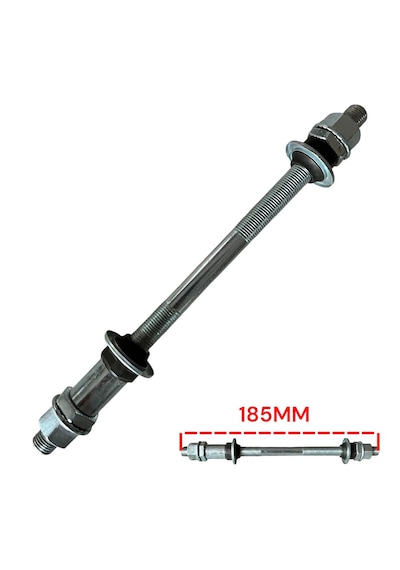 Mtb Bisiklet Arka Teker Mili 185mm-arr3239 Gümüş