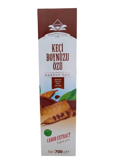 Keçiboynuzu Özü Harnup Özü Cam Şişe 700 Gr