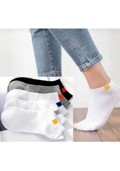 Karayel Çorap Unisex Yazlık Spor Çorap Seti 5 Çift