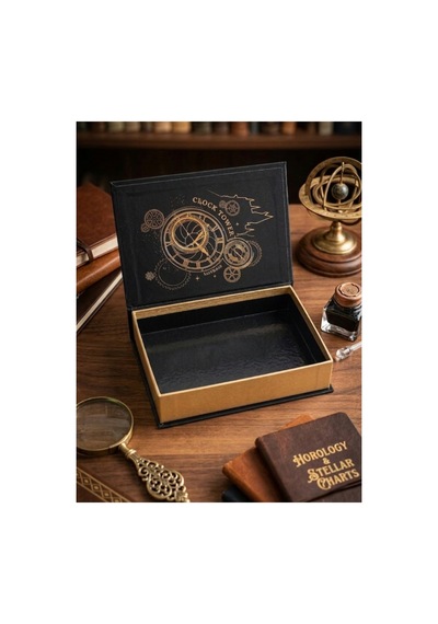 Harry Potter Lisanslı Kitap Görünümlü Dekoratif Kutu 24x16 Cm 84109186