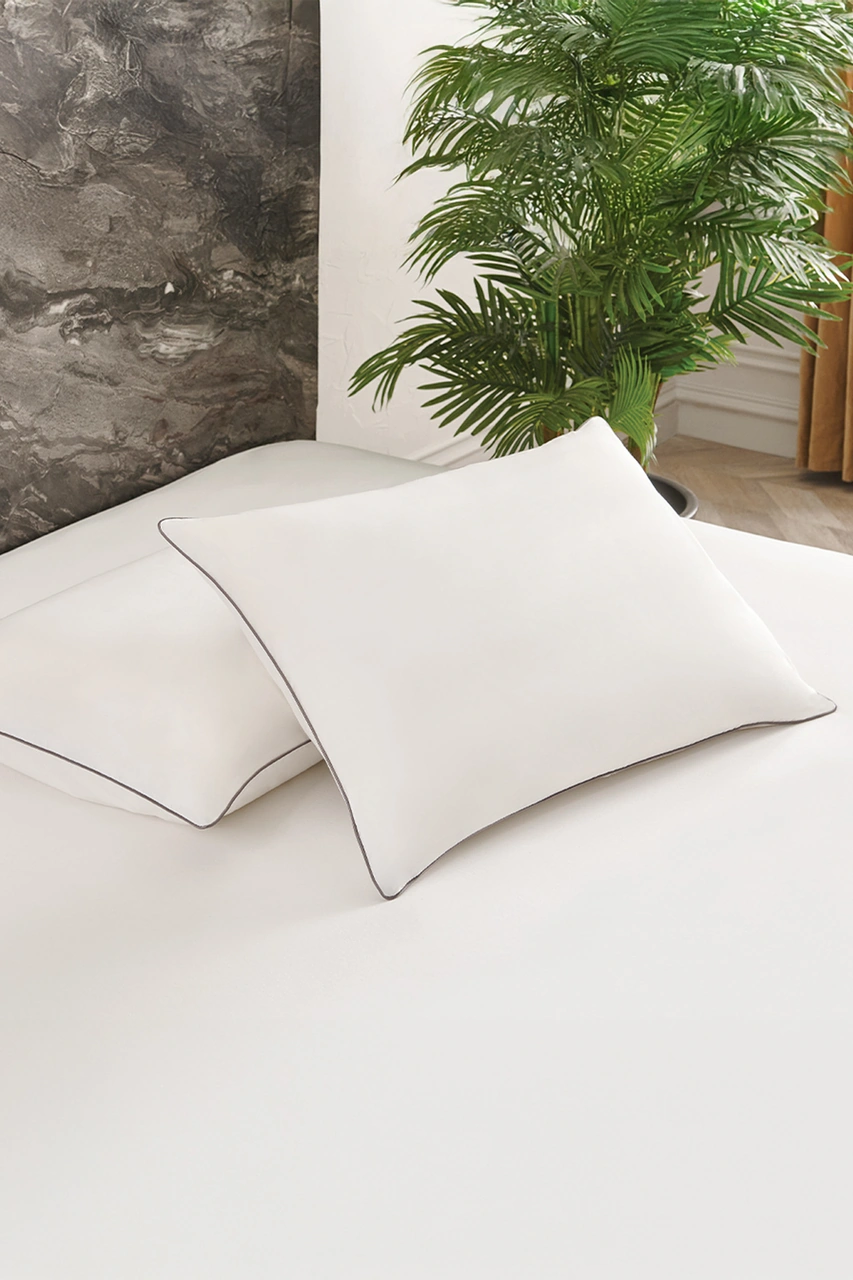 Puffy Microflex Hibrit Yaylı Yastık, 50x70 Cm Beyaz