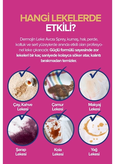 Dermojin Platinum Çok Amaçlı Leke Çıkarıcı 3'lü