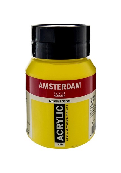 Talens Amsterdam Akrilik Boya 500 ML N 268 Azo Yellow Light