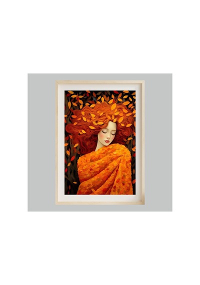 Poster Ahşap Çerçeveli Oturma Odası Salon Mutfak Dekoratif Tablo Çok Renkli - 808494176 Çok Renkli