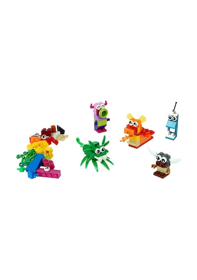 LEGO® Classic Yaratıcı Canavarlar 11017 4+ Yaratıcı Oyuncak Yapım Seti - 140 Parça