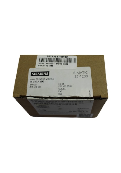 6es7231-5nd32-0xb0 Analog Input Yeni Kutu Açık