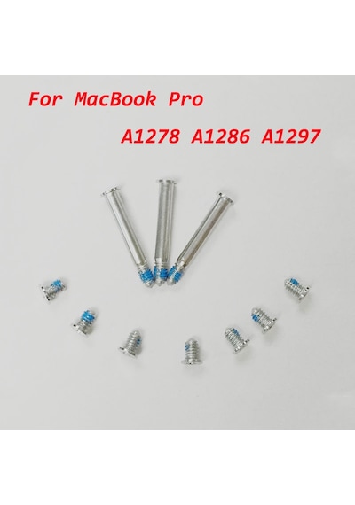 Apple Uyumlu MacBook Pro A1286 A1278 A1297 Vida Kapak Vidaları Screw Pro Vida