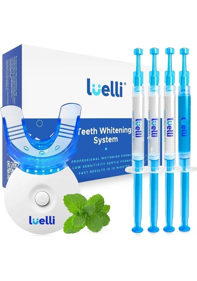 Luelli 35% Karbamid Peroksit Diş Beyazlatma Kiti Uv Led Işık, D