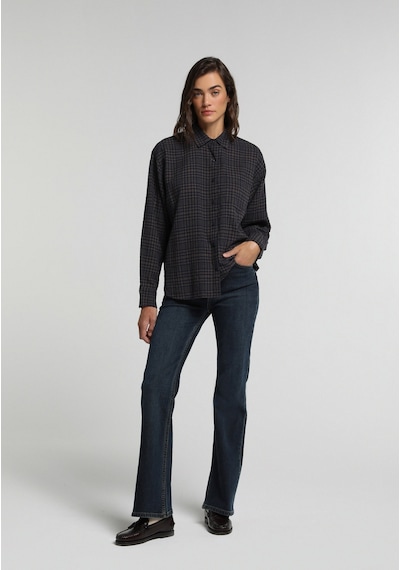 Colin's Colins Flare Fit Kadın Over Dyed Denim Jean Pantolon Cl1082721 Q1.v1 Dn45197