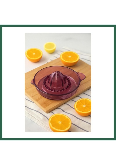 Bezos Akrilik Mürdüm Narenciye Limon & Portakal Sıkacağı Pratik Portakal Sıkacağı Bzs01