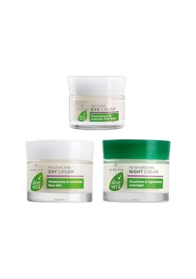 LR Aloe Vera Nemlendirici Yüz Bakım Seti 3Lü Yeni