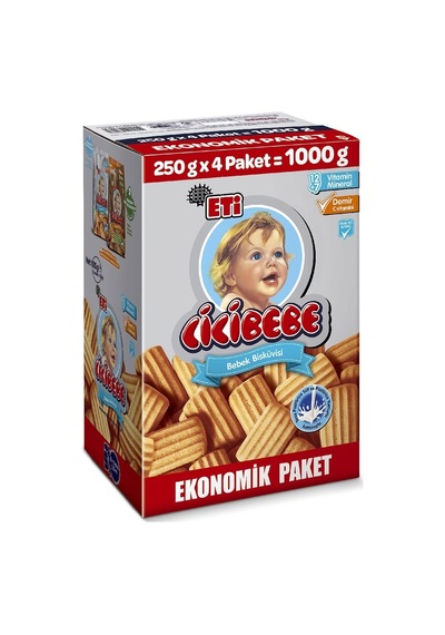 Eti Cicibebe Bebek Bisküvisi 1000 g