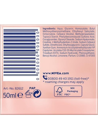 Nivea Hyaluron Cellular Fıller + Şekillendirici  Gündüz Kremi 50 Ml SPF 30