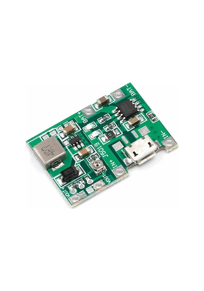 Alkatronik-Tp4056 18650 Lityum Pil Şarj Micro Usb Ayarlı Voltaj Yükseltici