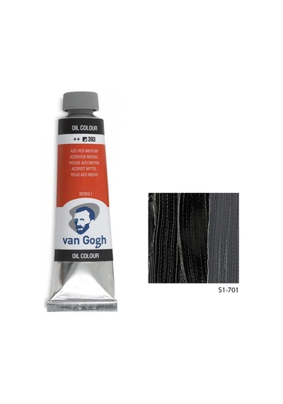 Talens Van Gogh Yağlı Boya 40 ML Seri 1 701 Ivory Black