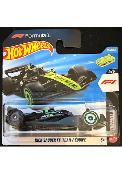 Hot Wheels Tekli Arabalar Kick Sauber F1 Team Jjk02 Formula 1 Çok Renkli