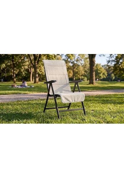 Lexroo %100 Pamuk Sandalye Kılıfı Beıge 60x130 Cm Çok Renkli