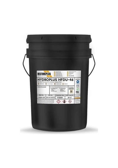Restoreplus Hydroplus Hfdu-46 Ulra Yüksek Performanslı Ateşe Dayanıklı Hidrolik Sıvısı 20 L