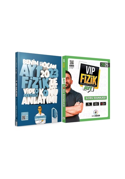 Benim Hocam 2023 Ayt Fizik Konu Ve Kr Akademi Vip Soru Bankası Seti 2 Kitap