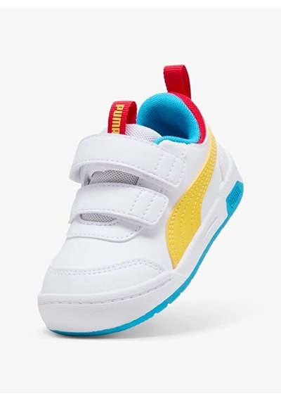 Puma Puma Multiflex 2 Color V Inf Bebek Ayakkabı 40294001 Puma White-pele Yellow