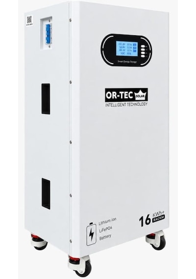 Ortec 51.2v 314a 16kw Lityum Akü Truva Serisi