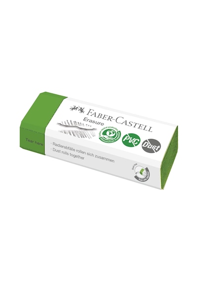Faber-castell Silgi, Pvc İçermez Ve Tozsuz, Yeşil 188121 , 1 Adet