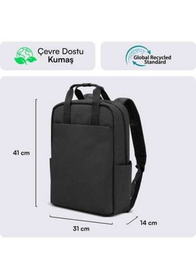 15.6 İnç Laptop İçin Ergonomik Sırt Çantası