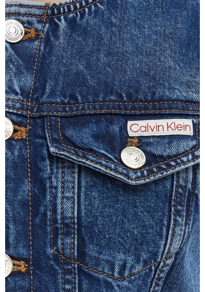 Calvin Klein Bayan Elbise Lv047f761g 0lx Lacivert