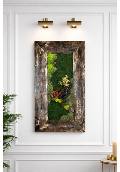 Doğal Yosun Tablosu 70x40