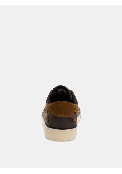 Guess Davor Logo Erkek Sneaker Ayakkabı Fmpdavfal12 Kahverengi