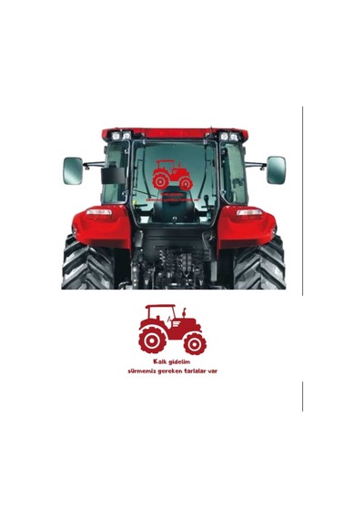 Kalk Gidelim Sürmemiz Gereken Tarlalar Var Traktör Case Tümosan Massey Erkunt Traktör Araba Sticker Çeşitleri