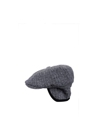 Tamer Tanca Erkek Tekstil Gri London Şapka 524 1146 Spk Sk25-26 A.grı Gri