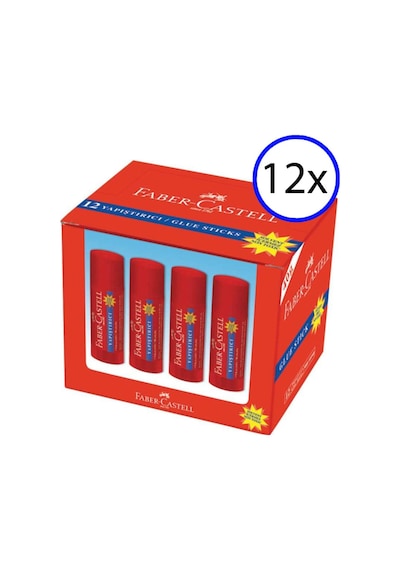Faber Castell Glue Stick 40gr 12'li Paket