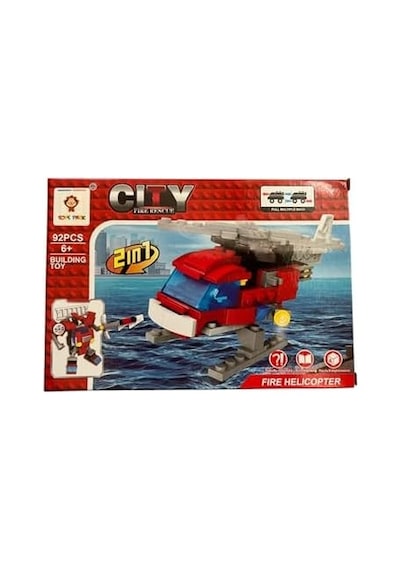 City Yapım Oyuncakları Ve Robot Set 96 Parça 7/8 Yaş