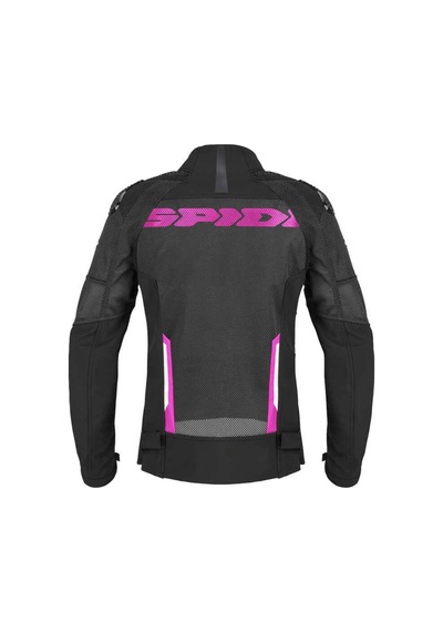 Spidi Race Warrıor 2 Net Lady Yazlık Ceket Siyah Fuşya
