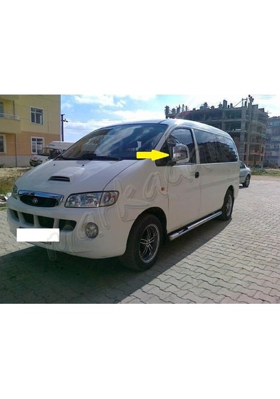 Woc Chrome Hyundai Starex Krom Ayna Kapağı 1997-2007 2 Parça  Abs